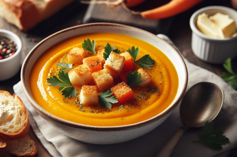 Honeyed Carrot And Squash Soup